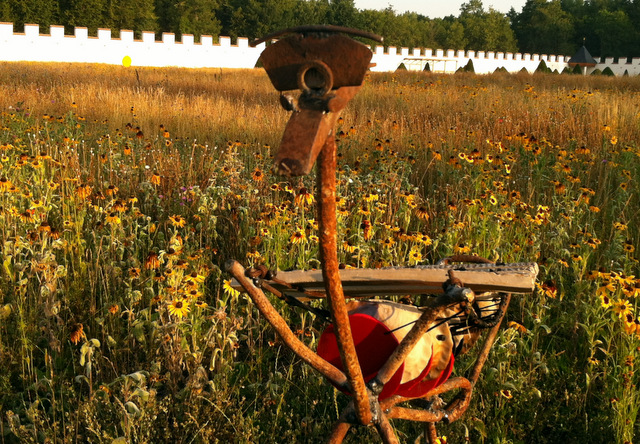 jardin merveilleux sculpture musicale de plein air